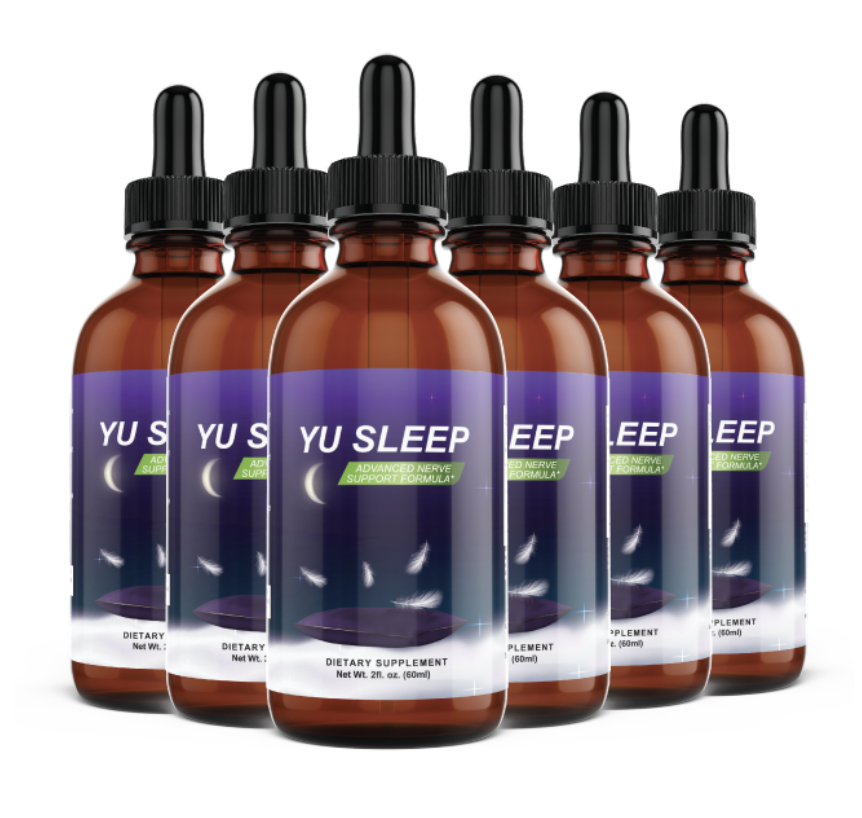 Yu Sleep liquid sleep supplement dropper bottle